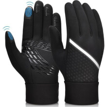 Guanti invernali, guanti caldi da ciclismo, guanti invernali antivento e morbidi per sport invernali, guanti touchscreen per ciclismo,