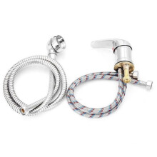 Bathroom Faucet with Standard Shower Head and Spray Hose for Microwave Laundry Room