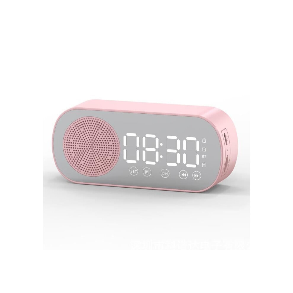 Aihontai Vvikizy Bluetooth Alarm Clock Radio Speaker Multifunctional Mirror