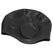 Fafeicy Wasserdichte Badekappe, Silikon-Badekappe, Ohrenschutz, ergonomische dreiteilige wasserdichte Badekappe