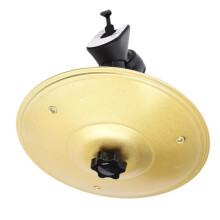 OMABETA Car Vent Drum Cymbal Car Crash Clear Cymbal Clear Sound High Volume Fun Air Air Deco Decor Gold