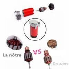 YIYIDA Autohupe, rot, 12V Gleichstrommotor, Luftkompressor, Lufthupe mit Ersatzschlauch, Luftpumpen-Set