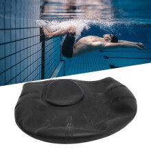 Fafeicy Waterproof Swimming Cap, Silicone Swimming Cap, Ear Protection, Ergonomic Three-Piece Waterproof Swimming Cap