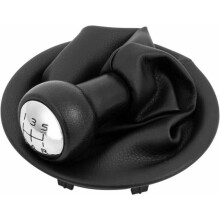 Pommeau de levier de vitesses avec soufflet compatible avec Peugeot Partner 2008-2022 et Citroën