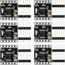 WWZMDiB 6 Pezzi Scheda di Controllo del Driver del Motore DRV8833 1.5A Modulo Driver per Motore A Doppio Ponte H A Doppio Canale