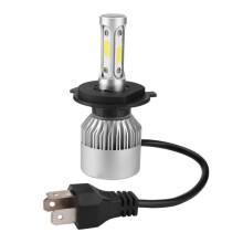 TMISHION H4 LED-Scheinwerfer 2 Stück H4 LED 36W 8000LM Autoscheinwerfer Fern-/Abblendlicht 6000K (Weiß)