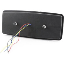 2x Rear LED 12V Lights, 3 Functions, Ultra-Thin Design for Truck, Trailer, Chassis, Dump Truck, Motorhome, Camper