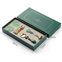 Kit di ceralacca retrò per lettere, strumento per sigillare con ceralacca per timbri vintage, francobollo