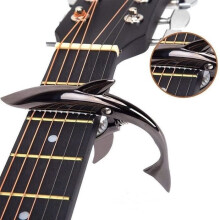 Guitar capo, electric guitar capo, shark-shaped guitar capo, metal capo