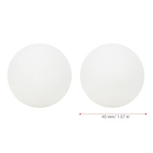 Table Tennis Balls - REGAIL - ABS 3 Stars - White - Ping-Pong Training