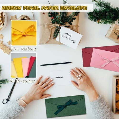CCYKXAA 15 Piece Retro Kraft Envelope, Colored Envelope, Postcard Envelope, Pearlescent Paper Envelope, 2211cm 2