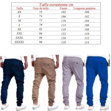 Tether Men's Sports Trousers - Straight Mid-Rise - Breathable Comfort - Solid Color - Navy Blue