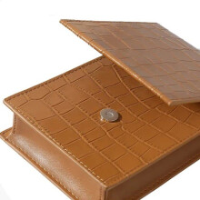 David Jones - Crossbodytas voor dames met telefoonvak - Kleine schoudertas - Elegante clutch van imitatieleer - Zwart
