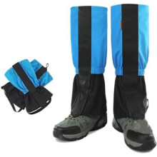 Children's Snow Gaiters - Anti-Snow, Anti-Moth, Mountaineering - Water Resistant and Breathable - Blue