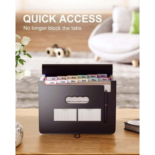 13 Compartments A4 Paper File Folder Administrative Storage Document Holder Office 1