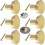 Pack of Drawer Knobs, Gold Furniture Knobs, Round Cabinet Knobs, Gold Brass Drawer Knobs, Kitchen Door Handles for Decoration - 20 1