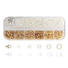 Jewelry Making Kit - UNBRANDED - 2 Boxes with Lobster Clasps - DIY Tools - Unisex - Adult