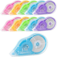 10 stuks witte correctieblokken 30 mm * 5 mm, correctiestiften, gummen en markers voor school- en kantoorbenodigdheden