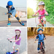 Kinderbeschermingsset - 6-delig - Kniebeschermers - Elleboogbeschermers - Armbanden - Polsbeschermers