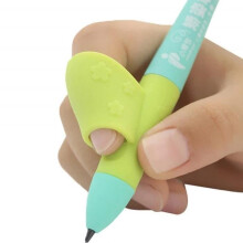 Potloodgreep, ergonomisch schrijfhulpmiddel voor kinderen, vingergeleider voor een correcte schrijfhouding (3 stuks)