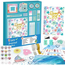 DIY Journal Kit - LECOO - Scrapbooking Crafts - Creative Gifts for Girls Ages 8-14