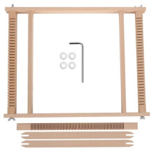 Loom - OMABETA - Wooden Weaving Kit - 45x35 cm - Creative Toy for Children - Easy DIY