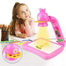 Set proiettore per imparare a disegnare/dipingere per bambini, disegnare su carta da lucido, arte in ufficio, proiettore per ricalco,