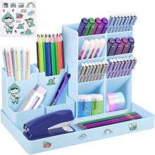 Desk Pen Holder, Children's Desk Organizer, Pen Organizer, Multifunctional Desk Storage, Children's Pencil Organizer