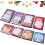 Post-it natalizi - Etichette autoadesive - Confezione da 8 - Colorate - Rosse - Pratiche 1
