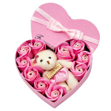 Scented Soap - YYV - Bouquet of Roses - 10 Pieces - Natural Ingredients - Pink