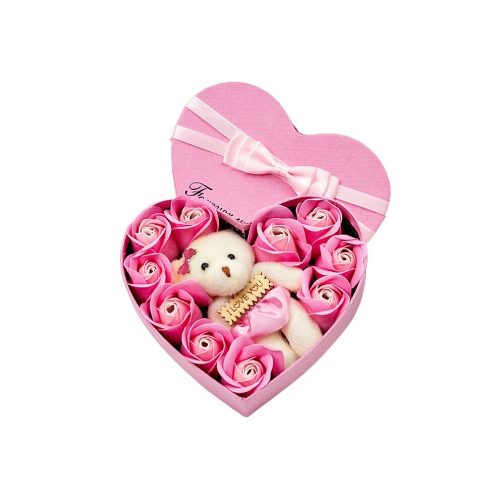Aihontai Scented Soap - Yyv - Bouquet Of Roses - 10 Pieces - Natural Ingredients - Pink