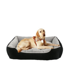 Cestino per cani lavabile con cuscino reversibile e rimovibile, divano per cani, cuccia per cani o
