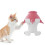 Vvikizy Kitten Nursing Station για κουτάβια, μαλακή θηλή σιλικόνης, 4 πολλαπλές θηλές, ροζ 2
