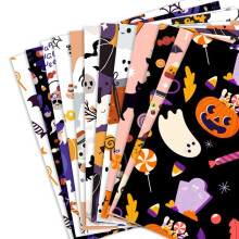 Decorazione di Halloween zucca teschio horror carta da regalo fatta a mano scatola regalo fai da te forniture per feste stile