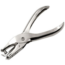 DRE-Locher, 1-Loch-Metall-Handlocher, Edelstahl-Papierlocher, Kreisstanzer für