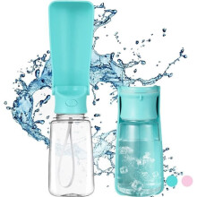Waterfles voor honden - Multifunctionele waterfles voor honden en katten - 550 ml - Mintgroen