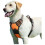 Medium/Large Orange Dog Harness, Reflective, Anti-Pull, Adjustable with Handle, Breathable, Durable and Easy to Put On 1