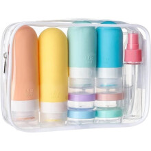 Travel Bottles - Not specified - 17 pieces - Silicone - Leakproof - Refillable