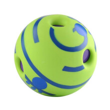 6-inch Pet Dog Play Ball, Chew Toy with Fun Squeaky Sound