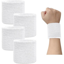 Sportarmband, saugfähiges Frottee-Armband, Tennis-Armband, schweißabweisendes Armband, Schweißband fürs Handgelenk
