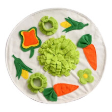 Sniffing Mat - 60x60cm - Washable - Fleece - Multicoloured