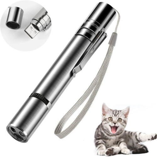 Interactive toy - Multi-pattern - USB rechargeable - For cats and dogs - Safe and durable