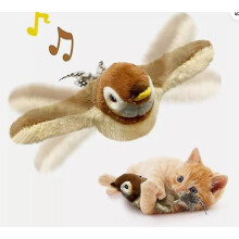 Interactive electronic toy - NO BRAND - Flying bird - Rotating wings - For cats - Indoor