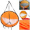Portable Kayak Sail Downwind Paddle for Inflatable Boat - ORANGE 1