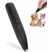 Leiser elektrischer Haarschneider für Hunde und Katzen, ideal für Pfoten, Ohren und Gesicht.
