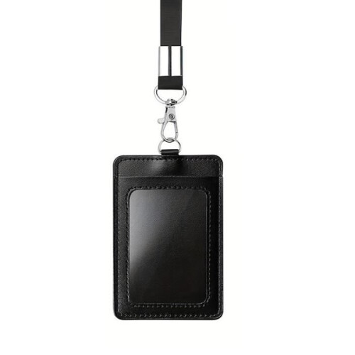 Badge Holder - Unspecified - 4PCS - PU Leather - Lanyard - Transparent 1