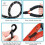 Strong and Comfortable Dog Leash for Medium Dogs - FOOTIER - Red 3