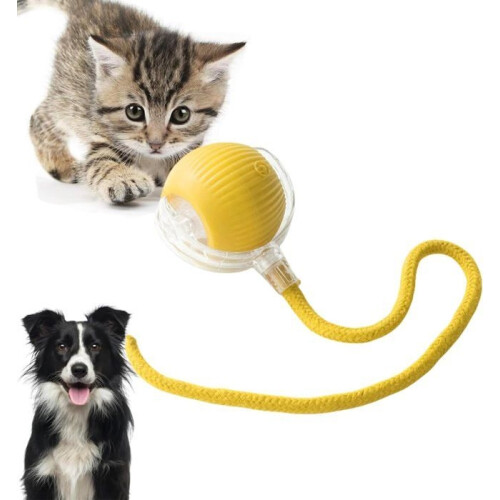 Interactive toy - Automatic ball - For cats and dogs - USB charging - Obstacle avoidance