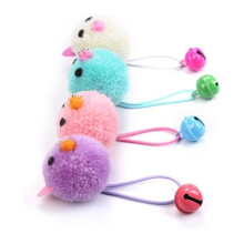 4-Piece Molar Mouse Toy Set, Indoor Cat Teaser Chew Toy, Cat Toys, Molar Toy