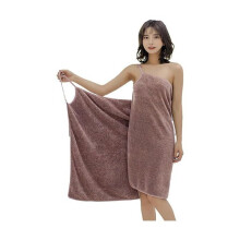 Towel Robe Straps Microfiber Bath Towel Quick Drying Women's Bathrobe Bathrobe Dressing Gown PZCC